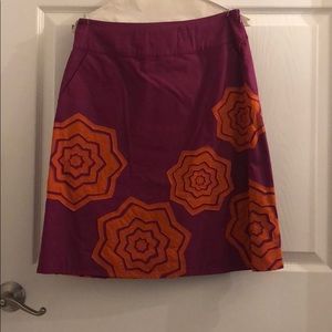 Boden (UK designer) cotton skirt; size 10